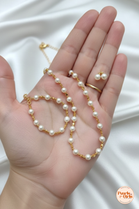 Timeless Minimalist Pearl 3-Piece Set