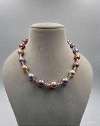 Pastel Multicolor Pearl Elegant Necklace