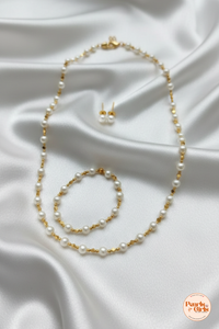 Timeless Minimalist Pearl 3-Piece Set