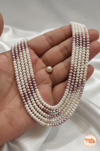 Multi-strand layered necklace