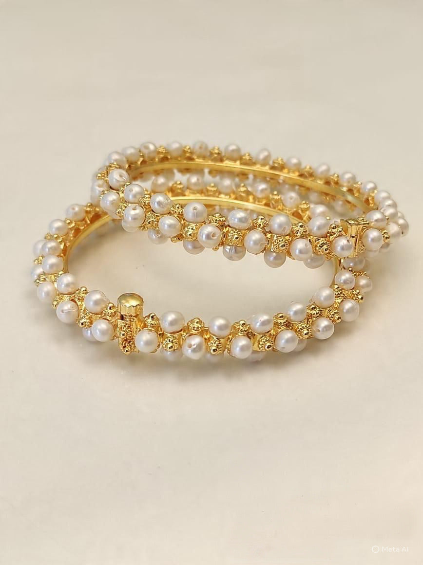 Traditional Seed Pearls Bangles